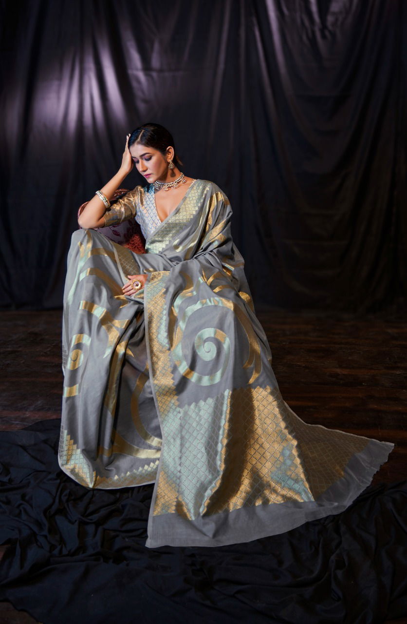 Rajyog Anupama Party Wear Cotton Silk Latest Designer Printed Saree Collection